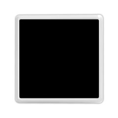 Solid Black Memory Card Reader (square)  by Zandiepants