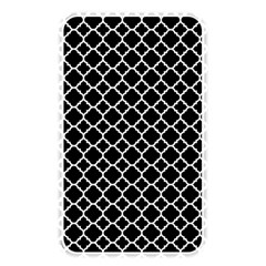 Black & White Quatrefoil Pattern Memory Card Reader (rectangular) by Zandiepants