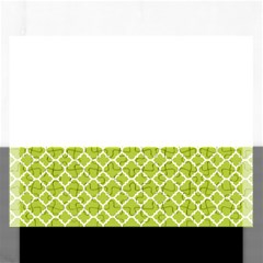 Spring Green Quatrefoil Pattern Jigsaw Puzzle (rectangular) by Zandiepants