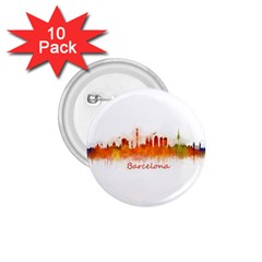 Barcelona City Art 1 75  Buttons (10 Pack) by hqphoto