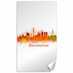 Barcelona City Art Canvas 40  X 72   by hqphoto