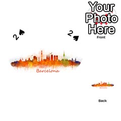 Barcelona City Art Playing Cards 54 (heart)  by hqphoto