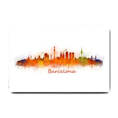 Barcelona City Art Small Doormat 