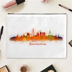 Barcelona City Art Cosmetic Bag (XL) Front