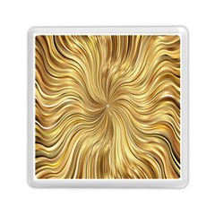 Chic Festive Elegant Gold Stripes Memory Card Reader (square)  by yoursparklingshop