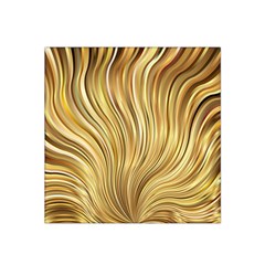 Gold Stripes Festive Flowing Flame  Satin Bandana Scarf by yoursparklingshop