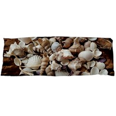 Tropical Sea Shells Collection, Copper Background Body Pillow Case (dakimakura) by yoursparklingshop