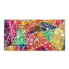 Colorful Chemtrail Bubbles Satin Wrap by KirstenStar