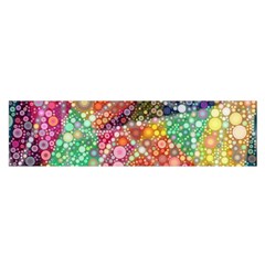 Colorful Chemtrail Bubbles Satin Scarf (oblong) by KirstenStar