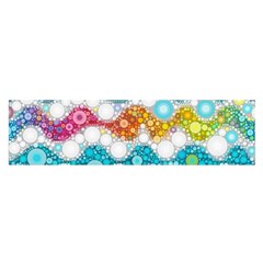 Bubble Waves Satin Scarf (oblong) by KirstenStar