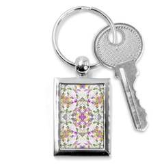 Geometric Boho Chic Key Chains (rectangle)  by dflcprints