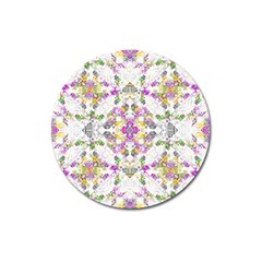 Geometric Boho Chic Magnet 3  (round) by dflcprints