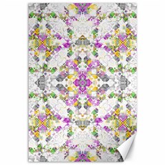 Geometric Boho Chic Canvas 12  X 18   by dflcprints