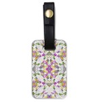 Geometric Boho Chic Luggage Tags (One Side)  Front