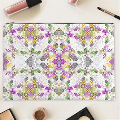 Geometric Boho Chic Cosmetic Bag (xxl)  by dflcprints