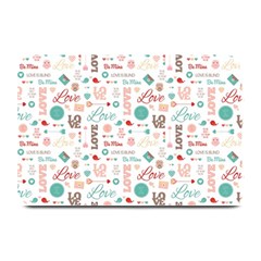 Lovely Valentine s Day Pattern Plate Mats by TastefulDesigns