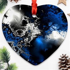 Amazing Fractal 26 Ornament (heart)  by Fractalworld