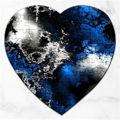 Amazing Fractal 26 Jigsaw Puzzle (heart) by Fractalworld