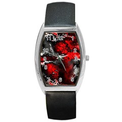 Amazing Fractal 25 Barrel Style Metal Watch by Fractalworld