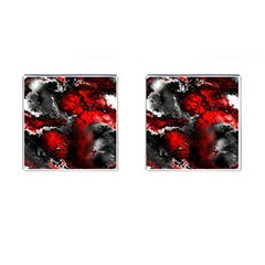 Amazing Fractal 25 Cufflinks (square) by Fractalworld