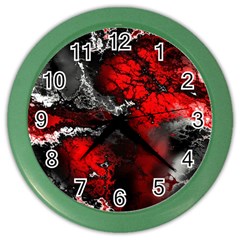 Amazing Fractal 25 Color Wall Clocks by Fractalworld