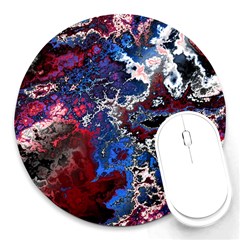 Amazing Fractal 28 Round Mousepads by Fractalworld