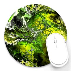 Amazing Fractal 27 Round Mousepads by Fractalworld