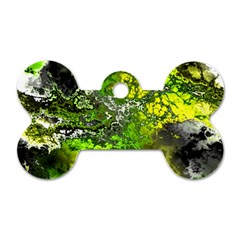 Amazing Fractal 27 Dog Tag Bone (two Sides) by Fractalworld