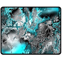 Fractal 30 Fleece Blanket (medium)  by Fractalworld