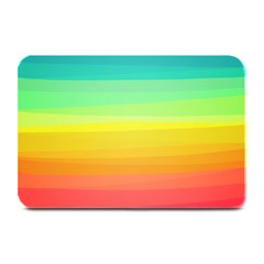 Sweet Colored Stripes Background Plate Mats by TastefulDesigns