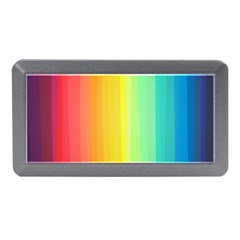 Sweet Colored Stripes Background Memory Card Reader (mini) by TastefulDesigns