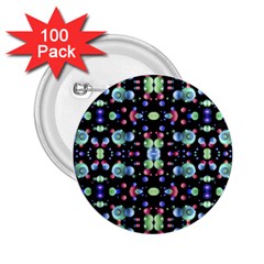 Multicolored Galaxy Pattern 2 25  Buttons (100 Pack)  by dflcprints