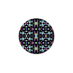 Multicolored Galaxy Pattern Golf Ball Marker (4 Pack) by dflcprints