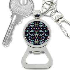 Multicolored Galaxy Pattern Bottle Opener Key Chains by dflcprints