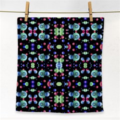 Multicolored Galaxy Pattern Face Towel by dflcprints