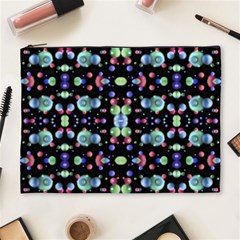 Multicolored Galaxy Pattern Cosmetic Bag (xl) by dflcprints