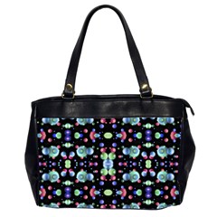 Multicolored Galaxy Pattern Office Handbags (2 Sides)  by dflcprints