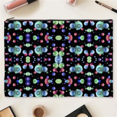 Multicolored Galaxy Pattern Cosmetic Bag (xxxl)  by dflcprints