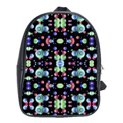 Multicolored Galaxy Pattern School Bags (xl)  by dflcprints