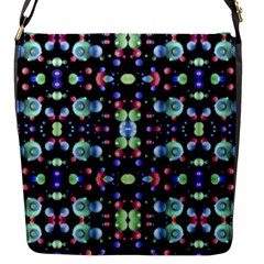 Multicolored Galaxy Pattern Flap Messenger Bag (s) by dflcprints