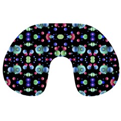 Multicolored Galaxy Pattern Travel Neck Pillows by dflcprints