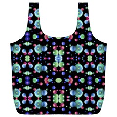 Multicolored Galaxy Pattern Full Print Recycle Bags (l)  by dflcprints