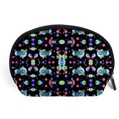 Multicolored Galaxy Pattern Accessory Pouches (large)  by dflcprints