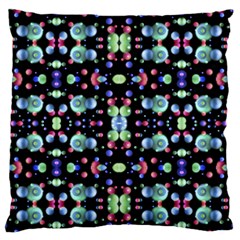 Multicolored Galaxy Pattern Large Flano Cushion Case (two Sides) by dflcprints