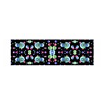 Multicolored Galaxy Pattern Satin Scarf (Oblong) Front