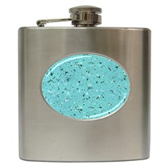 Abstract Cracked Texture Hip Flask (6 Oz) by dflcprints