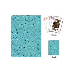 Abstract Cracked Texture Playing Cards (mini)  by dflcprints