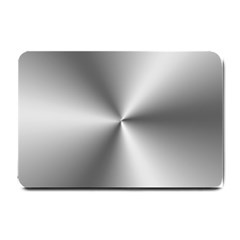 Shiny Metallic Silver Small Doormat  by yoursparklingshop