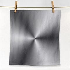 Shiny Metallic Silver Face Towel by yoursparklingshop