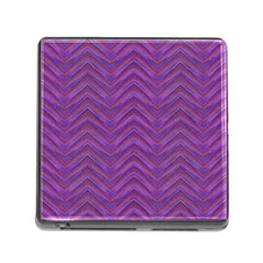 Grunge Chevron Style Memory Card Reader (square) by dflcprints